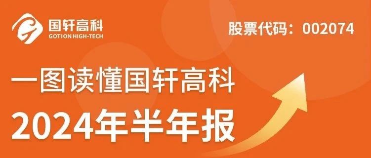 一图读懂国轩高科2024年半年报