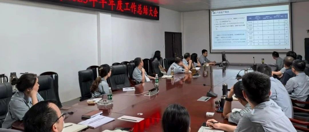 锚定目标稳前行，蓄势聚力再出发——零八一集团红轮公司召开2025年上半年工作总结大会
